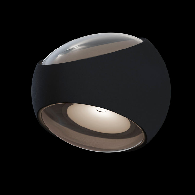 Lampada da parete Outdoor in Alluminio Stream Nero-3