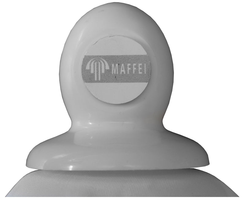 Ombrellone da Giardino in Alluminio 2,25x2,25 mt Tessuto Dralon Maffei Odessa Ecrù-6