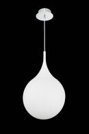 Lampada pendente Pendant in Metallo Dewdrop Bianco-3