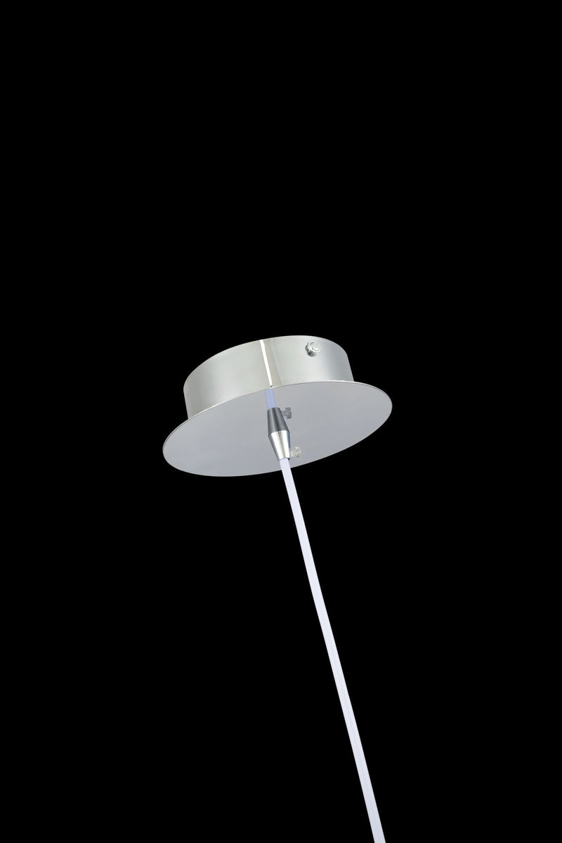 Lampada pendente Pendant in Metallo Dewdrop Bianco-5