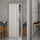 Falttür für den Innenbereich 83 x 214 cm aus pastellweißem PVC Saba Dalia