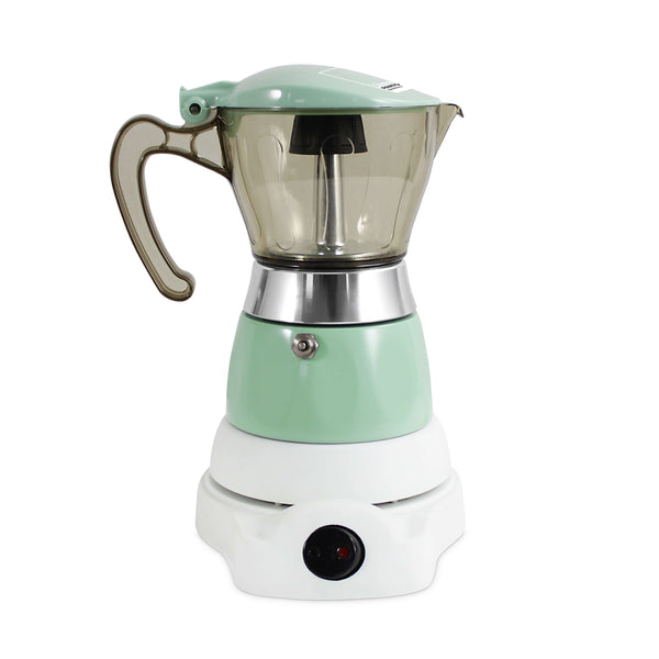 online Moka kabellose elektrische Kaffeemaschine 4 Tassen 440 W Bimar Pantone Seashore