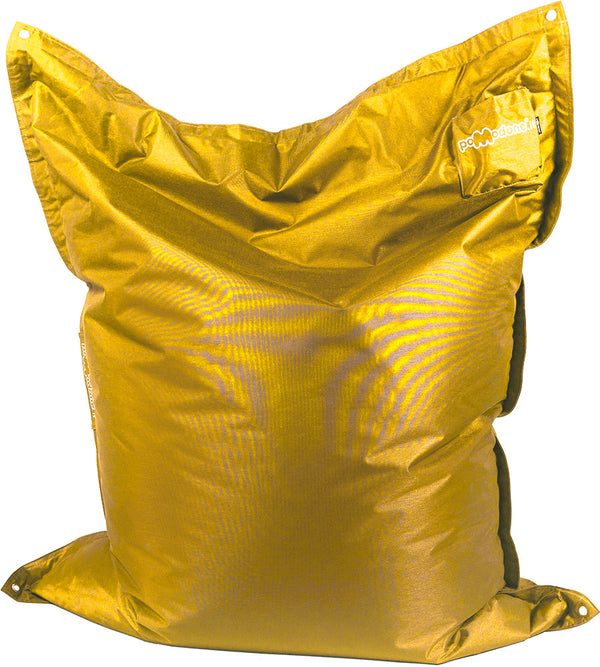 online Giant Pouf Sesselkissen 175 x 135 cm aus gelbem Pomodone-Acryl