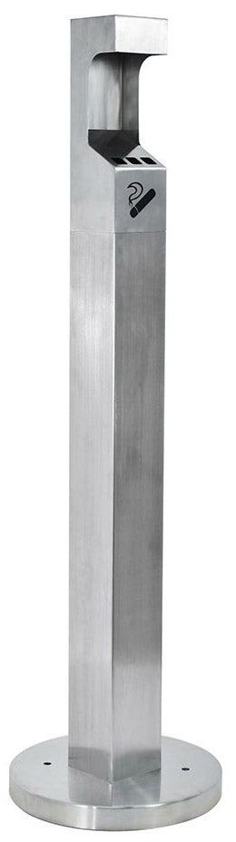 Säulenaschenbecher Ø32 cm aus Stahl 2L für den Außenbereich sconto
