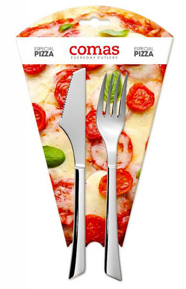 acquista Paar Napoli Edelstahl Gabel und Messer Besteck für Pizza
