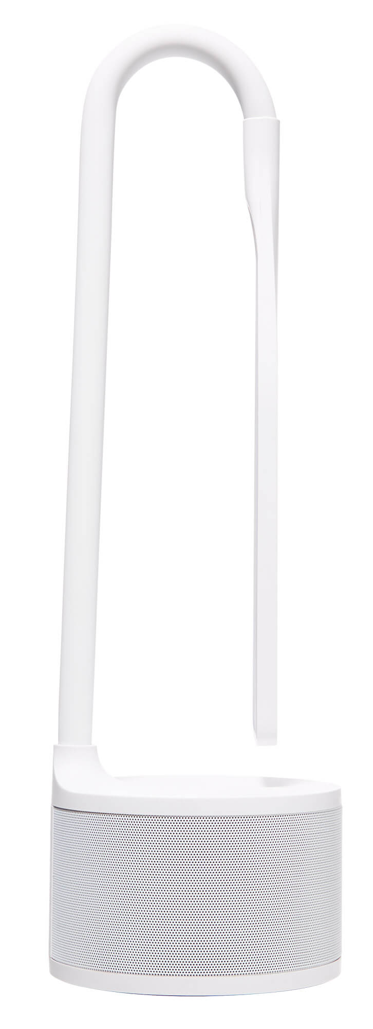 Lampada da Scrivania con LED e Altoparlante Bluetooth 29x10,5x38 cm in Plastica Bianca-4