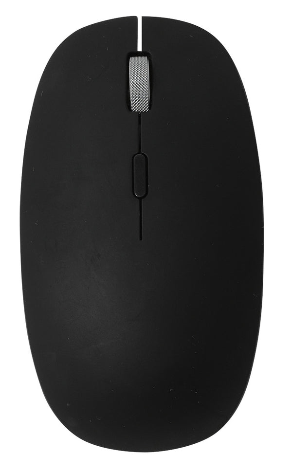 Wiederaufladbare kabellose 2,4-GHz-Maus aus Kunststoff in Schwarz prezzo