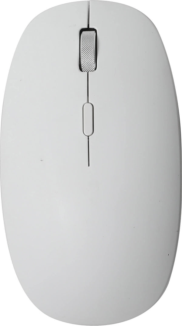 acquista Wiederaufladbare 2,4-GHz-Funkmaus aus weißem Kunststoff