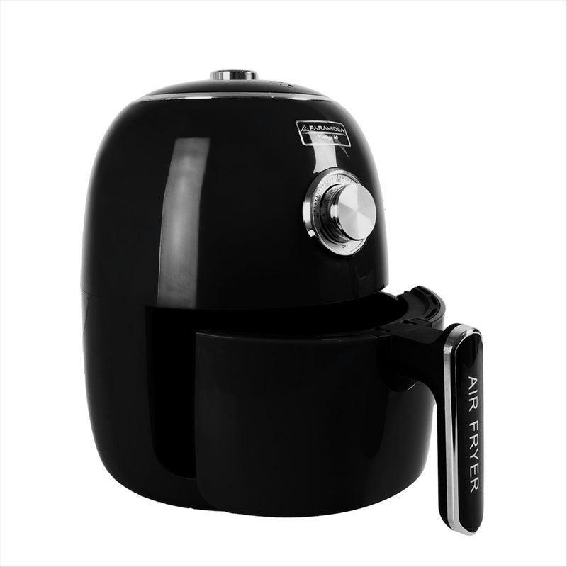 Friggitrice ad Aria Vintage 1400W 4 litri Pyramidea AF1960B Nera-2