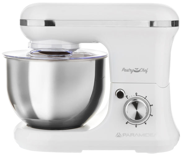 acquista 5 Liter 1200 W Mixer mit Pyramidea IP5005W Weißer Stahlschüssel