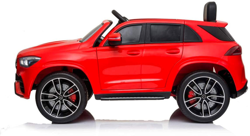 Macchina Elettrica per Bambini 12V Mercedes GLE 450 AMG Rossa-2