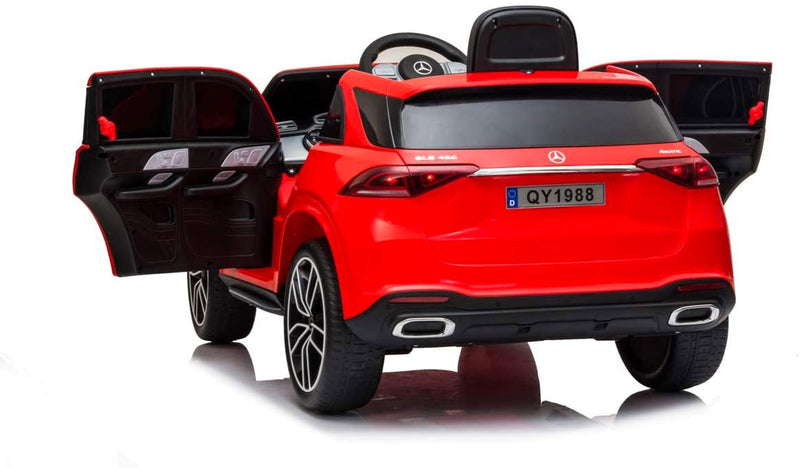 Macchina Elettrica per Bambini 12V Mercedes GLE 450 AMG Rossa-6