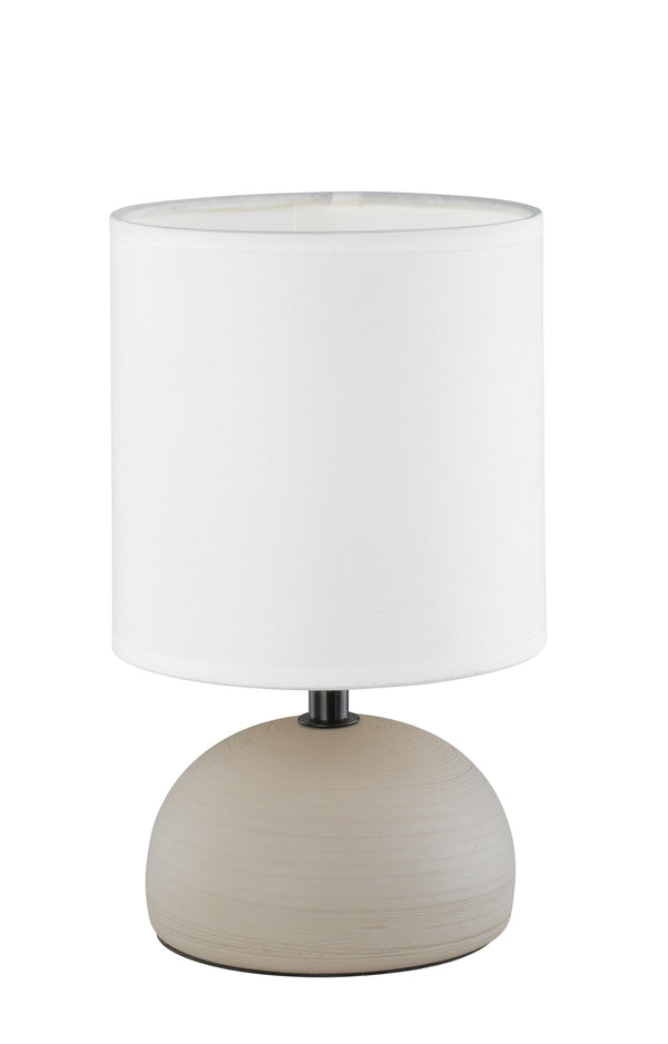 prezzo Indoor-Tischlampe E14 aus Cappuccino-Keramik
