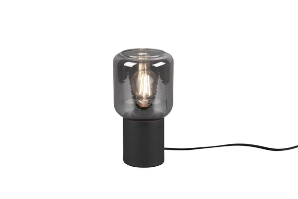 LED-Tischlampe für den Innenbereich aus mattschwarzem Metall prezzo