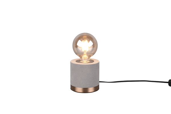 LED-Innentischlampe aus grauem Stoff prezzo