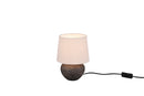 Lampada tavolo da Interno a LED in Ceramica Marrone-1