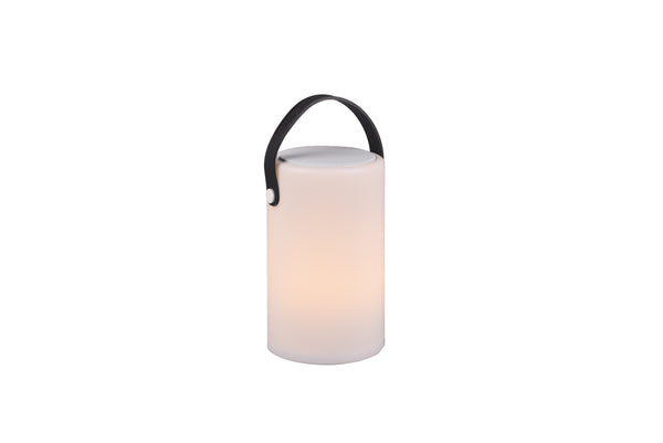 acquista LED-Tischlampe für den Außenbereich aus weißem Kunststoff