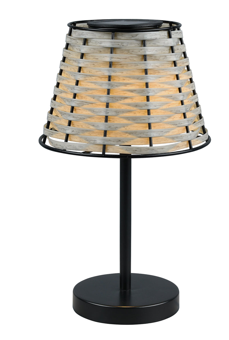 Lampada da Tavolo da Esterno a LED SMD in Metallo Nero Opaco-1