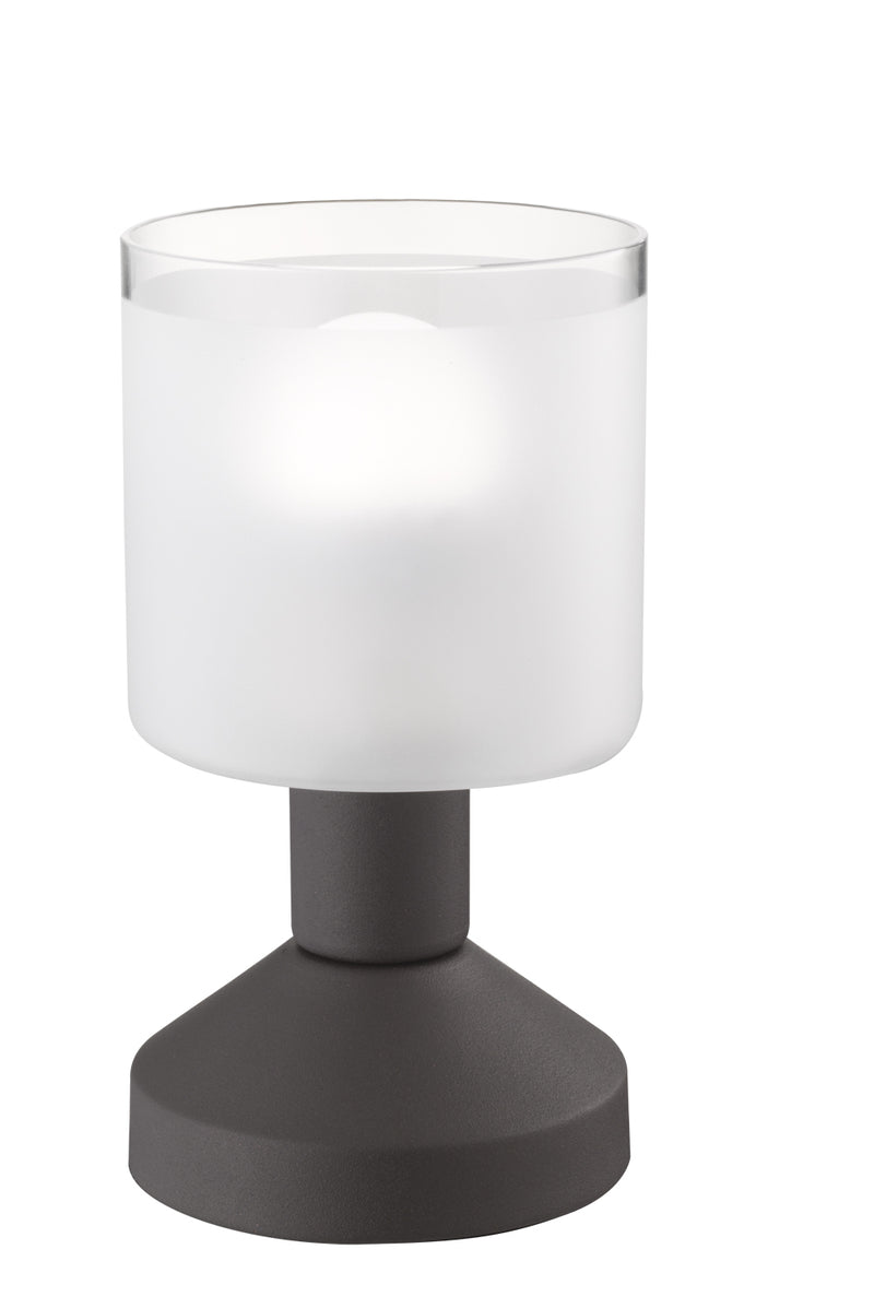 Lampada tavolo da Interno  E14 in Metallo Ruggine-1
