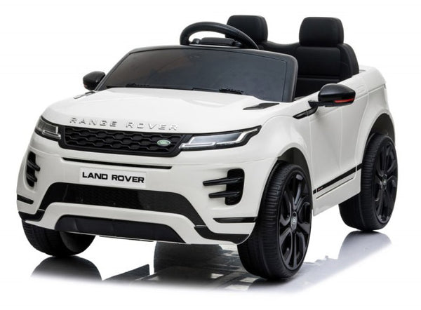 acquista Elektroauto für Kinder 12V Land Rover Evoque Weiß