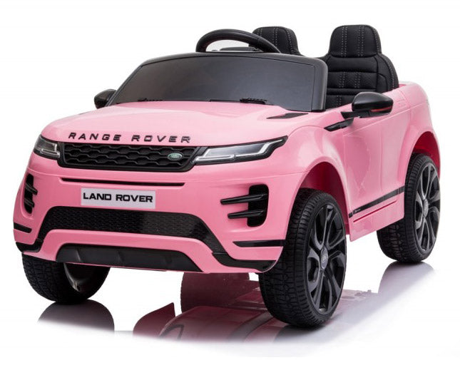 Macchina Elettrica per Bambini 12V Land Rover Evoque Rosa-1