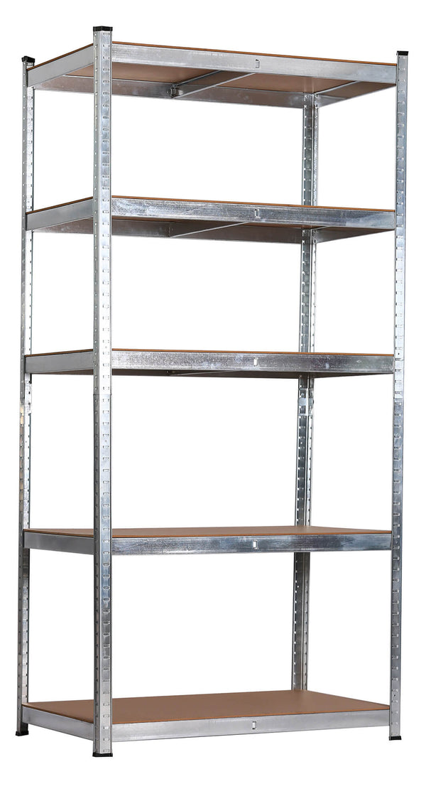 5 Regale 180 x 120 x 40 cm Stahlregal mit MDF-Einlegeböden acquista