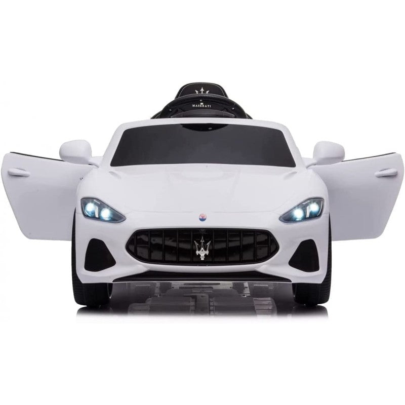Macchina Elettrica per Bambini 12V con Licenza Maserati GranCabrio S502 Bianca-7