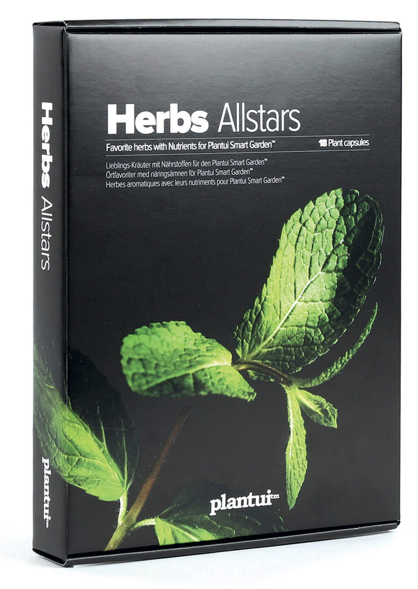 Packung mit 6 Samen aromatischer Kräuter für den hydroponischen Anbau Plantui Herb Allstars sconto