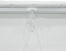 Lettino Prendisole da Giardino 189x61x38 cm in Alluminio e Textilene Simba Bianco-6