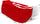 Schneeschlitten 135x38x34 cm in Acryl Pomodone Slittone Red