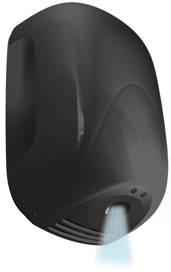 prezzo Vama Smart Jet Mini NF Elektrischer Händetrockner 900 W, glänzend schwarz, mit Fotozelle