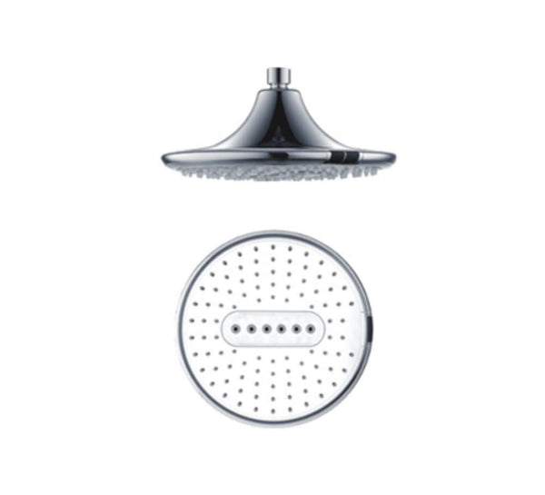 Duschkopf Ø24 cm mit LED zur Kontrolle der Wassertemperatur Sined Grey sconto