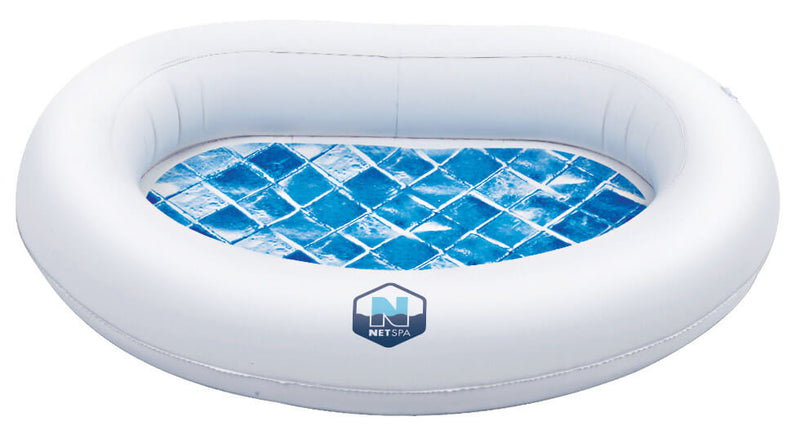 Vaschetta Lavapiedi Gonfiabile 87x68x14 cm NetSpa Bianca-1