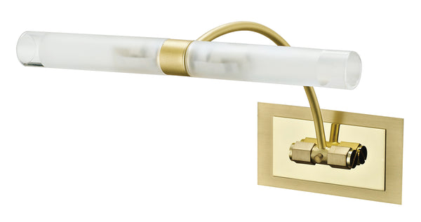 online Applikationslampe über Badezimmerspiegel Gold Metall G9 Intec SPOT-Q2 Glasdiffusoren