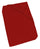 Unterlage mit Ecken und Gummiband, einfarbig rot, verschiedene Größen