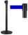 Gardinenstange 3 Meter aus mattschwarzem Metall Ø36x101 cm Blue Ribbon