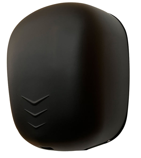 sconto Vama Stream Dry UV NF Elektrischer Händetrockner mit Fotozelle, 1100 W, geprägter schwarzer Stahl