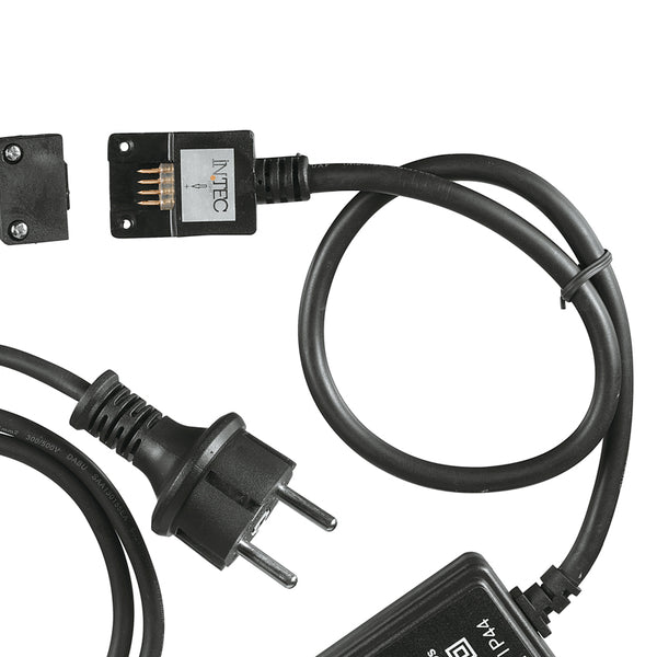 Schwarzer Adapter für Intec RGB Strip STRIP-ADAPT-HV-RGB prezzo
