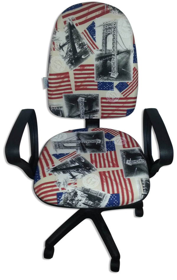 acquista Operativer Bürostuhl aus Stoff von Renier USA