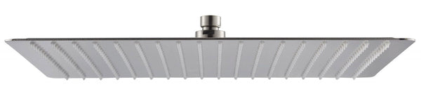 Nile Ultraflacher quadratischer Duschkopf aus satiniertem Edelstahl 40x40 cm online