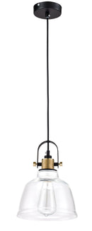 Lampada pendente Pendant in Metallo Irving Nero-4