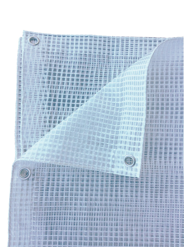 online Tuch mit Ösen 300x300 cm aus Polyethylen