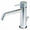 Einhebel-Waschtischmischer mit Waste-Rock-Griff aus Edelstahl