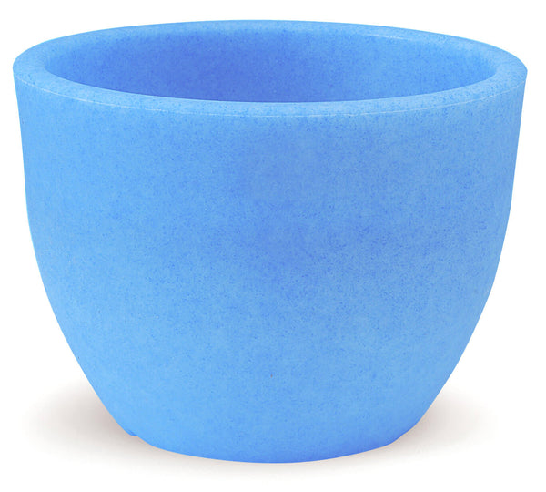 prezzo Set 2 Vasen aus Polyethylen Vanossi Orione Blue Fluo Verschiedene Größen