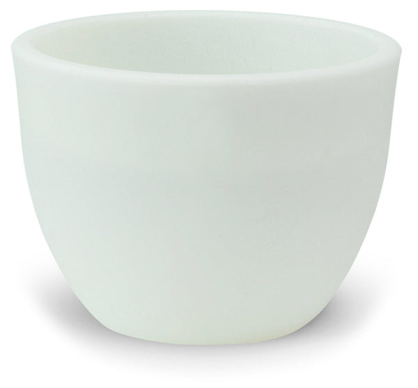 acquista Set 2 Vasen aus Polyethylen Vanossi Orione Weiß Fluo Verschiedene Größen