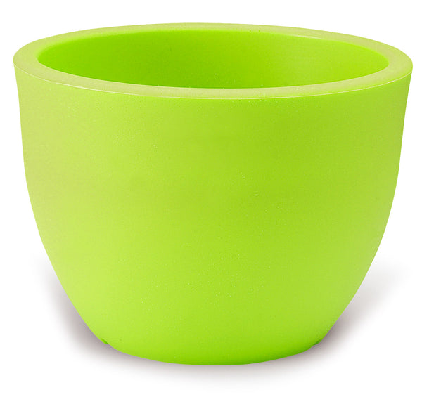 Set 2 Vasen aus Polyethylen Vanossi Orione Acid Green Verschiedene Größen online
