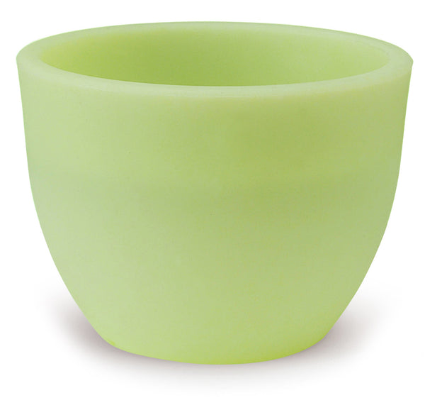 Set 2 Vasen aus Polyethylen Vanossi Orione Fluo Green Verschiedene Größen sconto