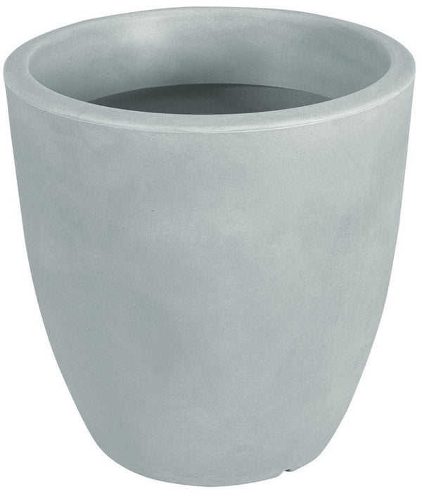 Hohe Vase Ø40x40cm aus Polyethylen Vanossi Orione Tondo Pietra Serena online