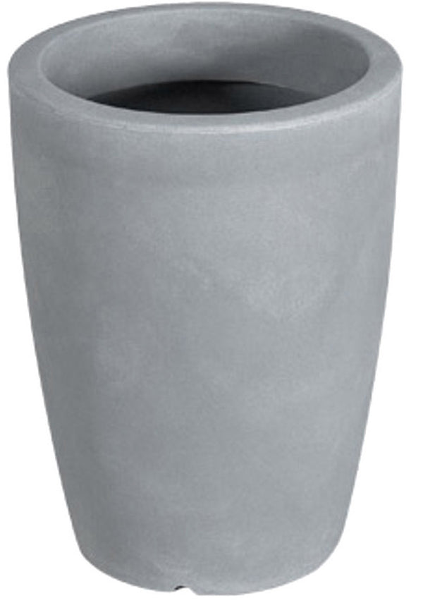 online Ø40x30cm Vase aus Polyethylen Vanossi Hydra Round Pietra Serena