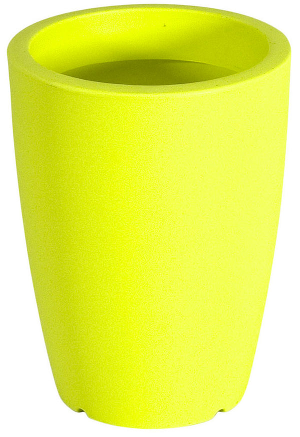 sconto Vase aus Polyethylen Vanossi Hydra Acid Green Verschiedene Größen